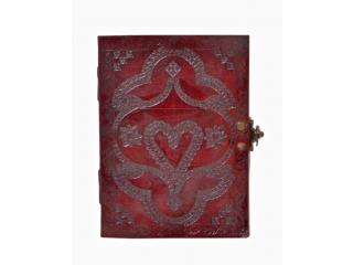 Handmade New Embossed Journal Antique Love Heart Design Journal & Notebook