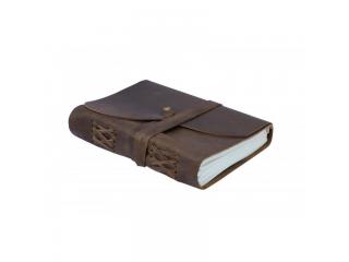 Leather Book Story Diary Craft Unlined Paper