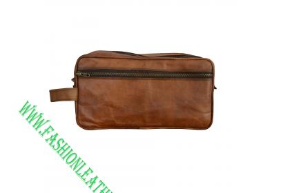 Goat leather Kit Accessories Bag