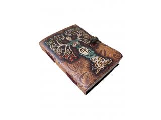 Book Of Shadows Journal With Lock Mother Of Earth Printed Blank Spell Vintage Handmade Pro