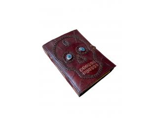 Skull Journal Vintage Eye Leather Journals Handmade Vintage Paper Diary Notebooks Blank Bo