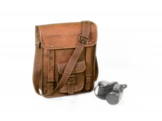 Leather Messenger Bag for Office