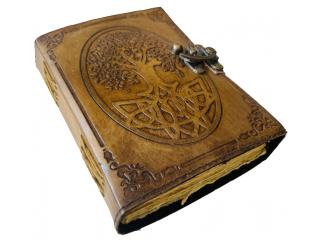 Leather Journal Book Of Shadows Spell Book Big Life Journal For Writing For Women Sketchbook Prayer Journal Bound Antique Tree Of Life Journal Notebooks