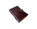 Women Face Large Book Wholesaler Gifts Celtic Vintage Leather Journal For Writing Wiccan Brown Notebook Diary Deckle Art Paper