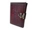 Women Face Large Book Wholesaler Gifts Celtic Vintage Leather Journal For Writing Wiccan Brown Notebook Diary Deckle Art Paper