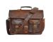 Crazy Horse Leather Briefcase bag