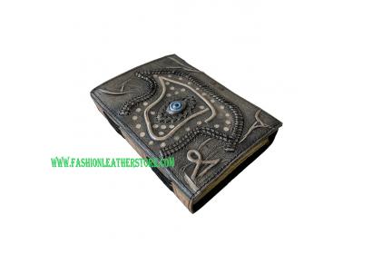 leather journal for gift Hocus Pocus book of spell prop writing notebook handmade genuine 