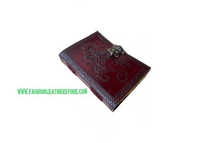 Large Book Wholesaler Gifts Celtic Octopus Vintage Leather Journal For Writing Wiccan