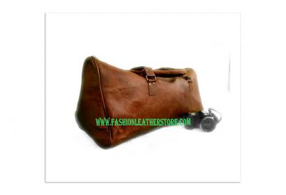 Buy Wholesale China Retro Weekend Overnight Travel Holdall Leather