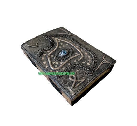 leather journal for gift Hocus Pocus book of spell prop writing notebook handmade genuine 